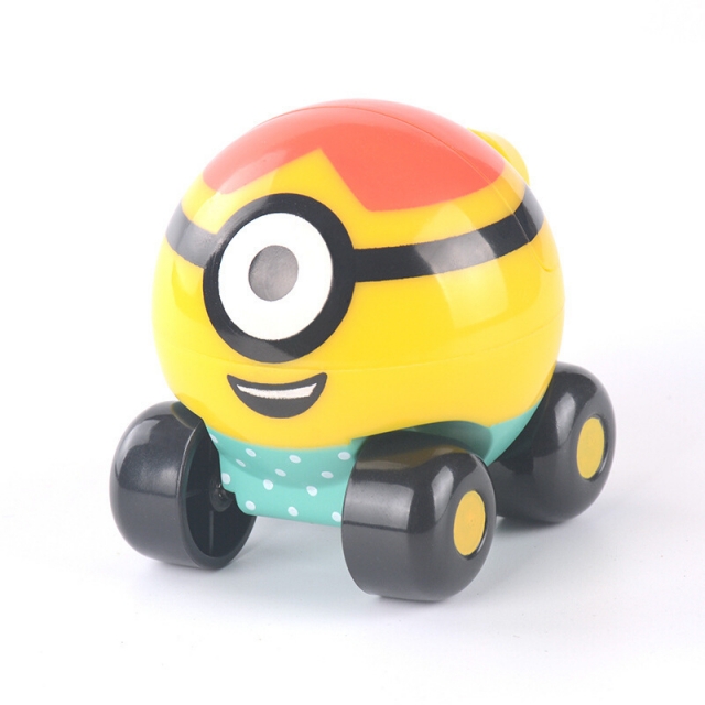 小黄人磁力惯性车单只装神偷奶爸儿童玩具小车