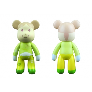 POPOBE正版暴力熊 3寸盒装 祝贺 PVC 卡通 装饰 Q版 摆件 动漫