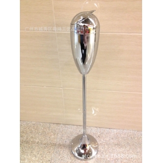 H300 家居户内摆设造型烟灰/高低直杆调节高低烟灰缸酒杯型烟灰缸