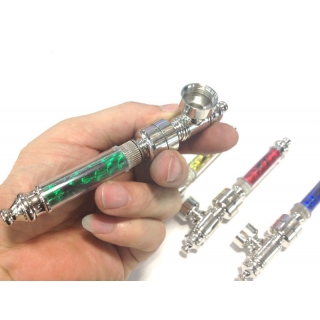 4617 金属小烟斗可拆型小烟斗外贸金属烟斗