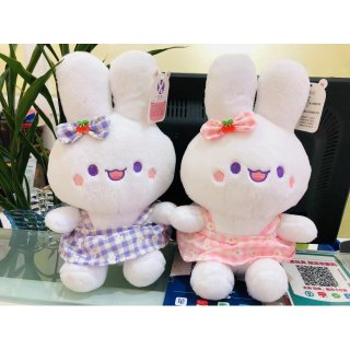 23CM穿裙大耳兔