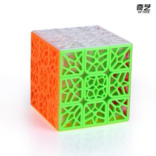 奇艺DNA平/凹面三阶魔方 儿童早教益智开发智力魔方智力玩具批发