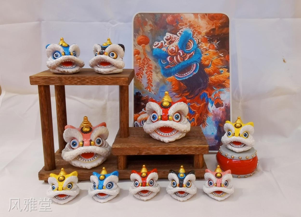 4.5CM粉色狮头864307