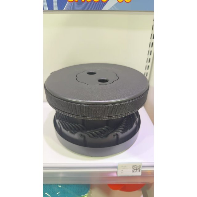 伸缩加厚塑料凳-黑色