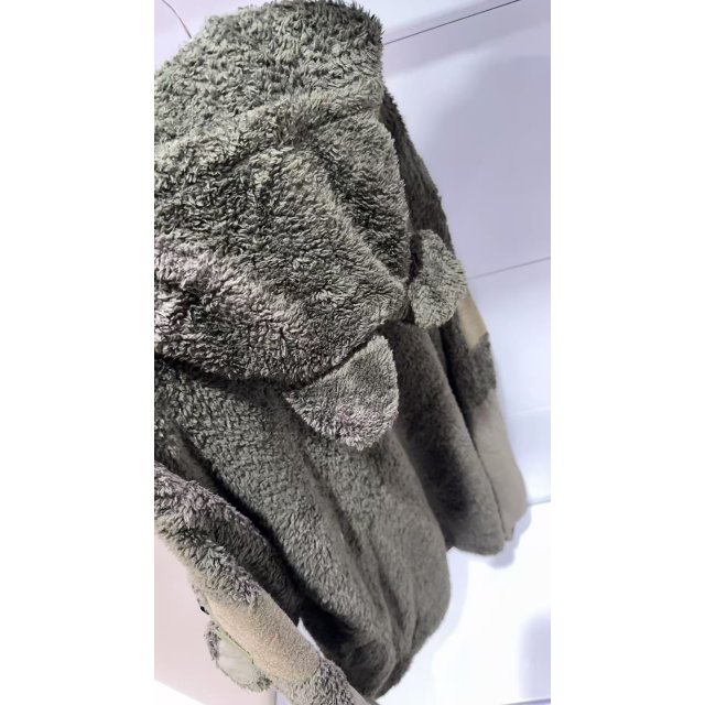 [自营品牌] 户外保暖抓绒连帽外套