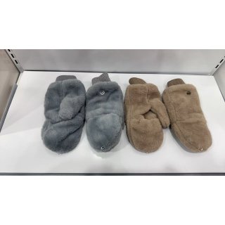 保暖绒毛手套