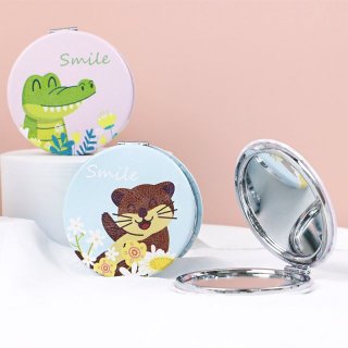 小动物的微笑 便携口袋化妆镜