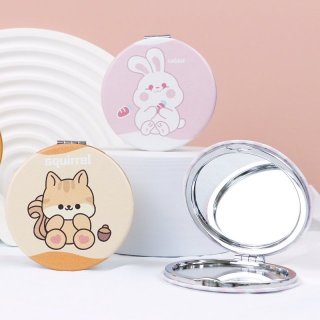 呆萌的动物们 便携口袋化妆镜