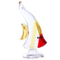 水晶工艺品彩色大号海洋水晶之恋摆件创意家居装饰品生日礼物DJ-0035