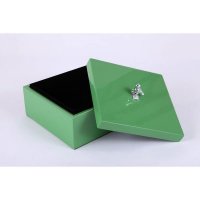 现代风格正方形浅绿色小鸟首饰收纳盒ATJB027-P/W