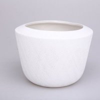 手工原创设计西欧陶瓷花器WHITECARVE 陶瓷花器3075WH