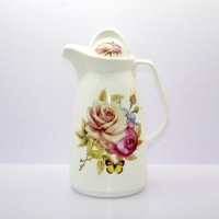 1000ml超大厨房陶瓷油壶调味瓶醋壶辣椒酱油麻油壶调料壶