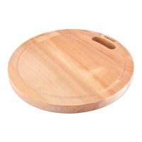 凌丰LINKFAIR 格伦系列圆菜板进口榉木菜板 圆形切菜板砧板