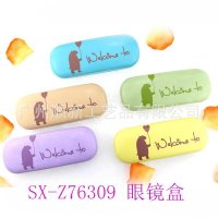 【2015经典热卖】工厂直供日韩订制可爱精美优质光学框架眼镜盒