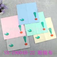 【2015爆款】工厂直供批发可爱卡通双面绒印花眼镜布镜头布檫拭布 SX-Z9004B-22