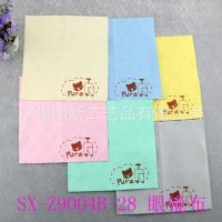 【2015爆款】工厂直供批发可爱卡通双面绒印花眼镜布镜头布檫拭布 SX-Z9004B-28