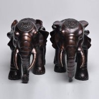 欧式古典仿青铜大象雕塑金属工艺品青铜酒店会所软装迎宾工艺品by015