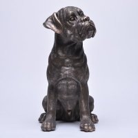 美式乡村风格现代树脂狗抬头摆饰摆件工艺品家居摆件摆品131103