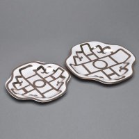 陶瓷圆盘 中国结骨瓷平盘 厨房用品 西餐餐盘子餐具碟（不含展示架）TC-11-ZGJ-007