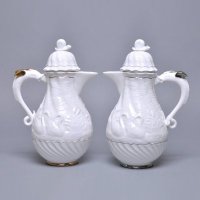 北欧简约风格 纯白陶瓷茶壶 咖啡壶 创意厨房用TC-11-Q&Y-001-J